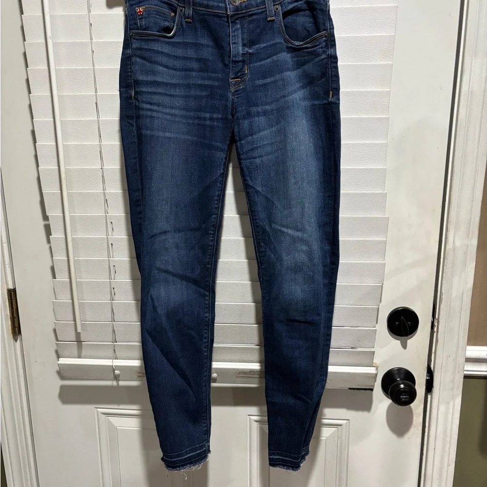 Hudson Dark Blue Skinny Jeans - Picture 5 of 11